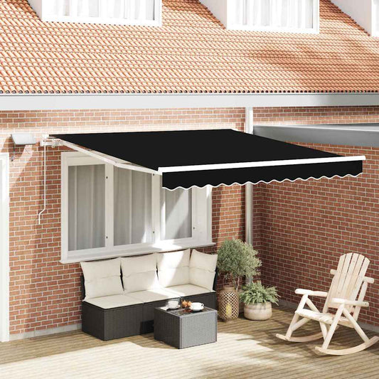 Toldo Retráctil Manual Con Led
