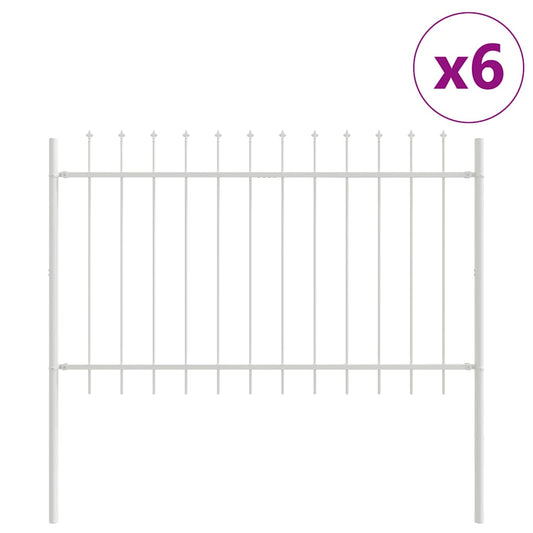 Valla De Jardín 6 Pcs 10,2 X 0,8 M