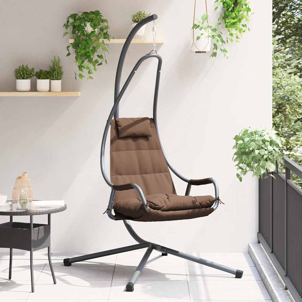 Silla Huevo Colgante Manual 94 X 107 X 196,5 Cm Acero