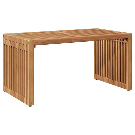 Mesa Auxiliar De Jardín Marrón 70 X 37,5 X 35,5 Cm