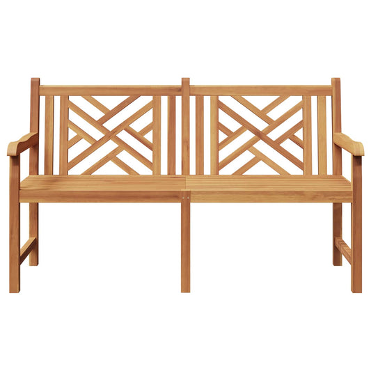 Banco De Jardín 150 X 60 X 90 Cm Madera De Teca Maciza