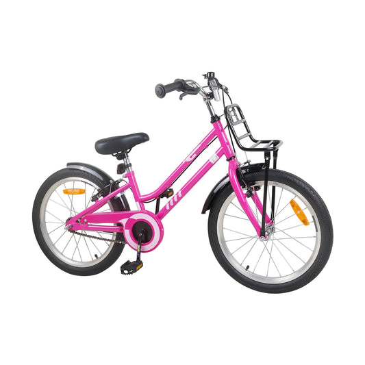 Bicicleta Infantil Para 6-11 Años Negro Rosa