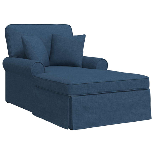 Chaise Lounge Con Falda 3 Uds. Tela 91 X 157 X 91 Cm