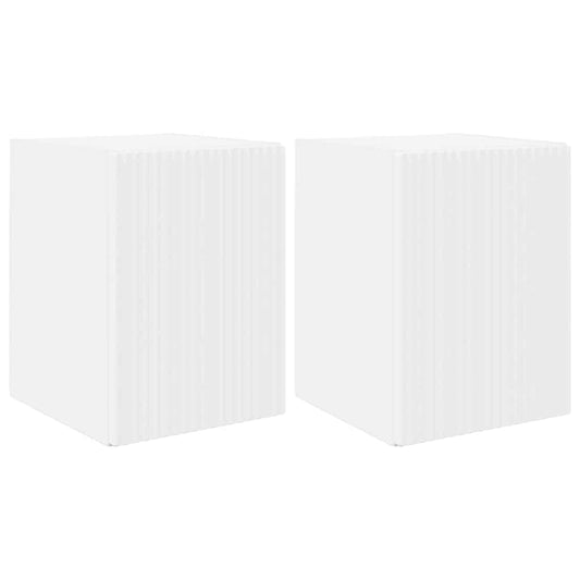 Mueble De Tv Montado En La Pared 2 Pcs 30 X 31 X 40 Cm