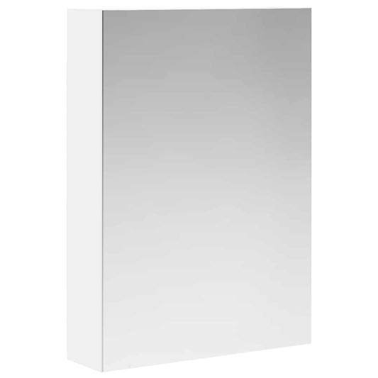 Armario Con Espejo De Baño Con Estante 50 X 14,5 X 70 Cm