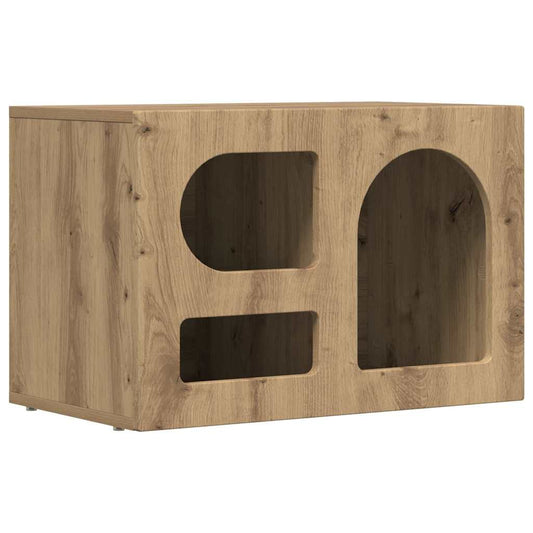 Mueble De Tv Roble Artesanal 60 X 35 X 40 Cm