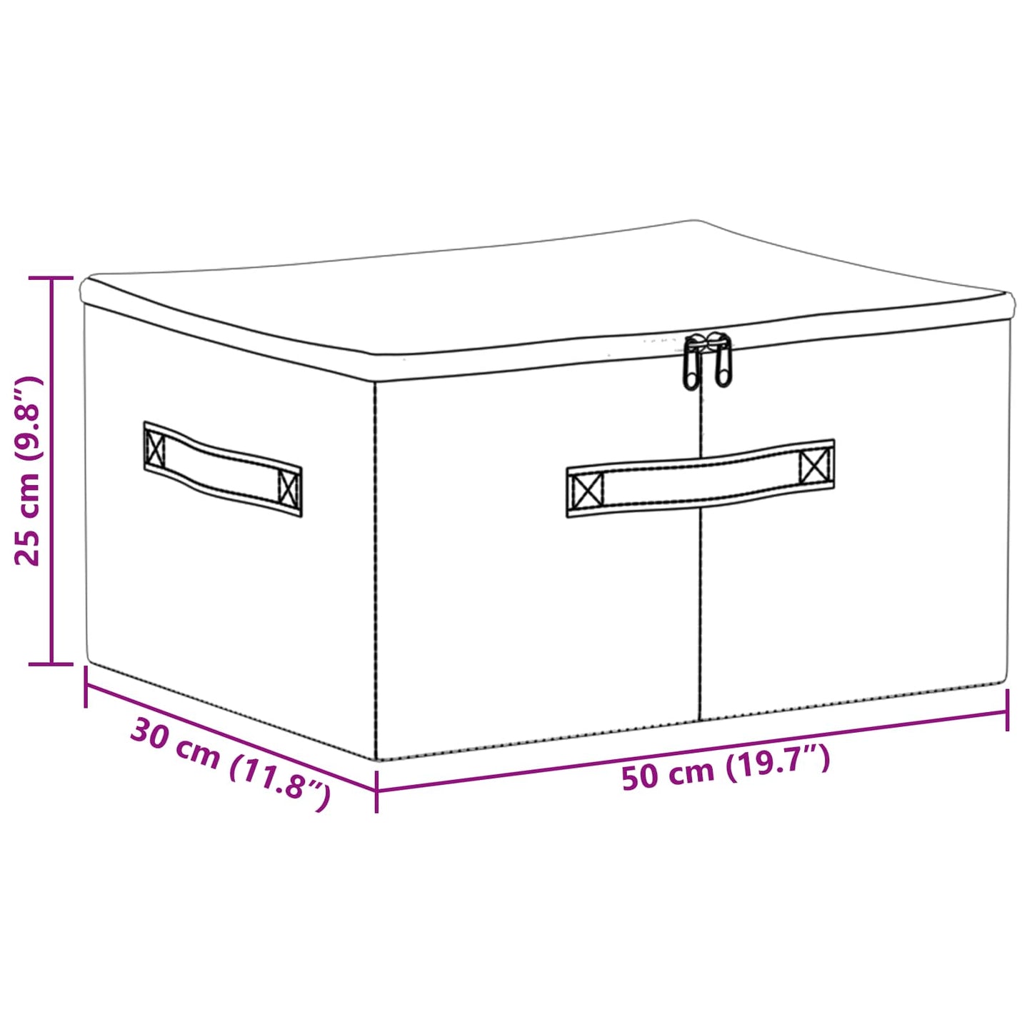 Caja De Almacenamiento 6 Pcs