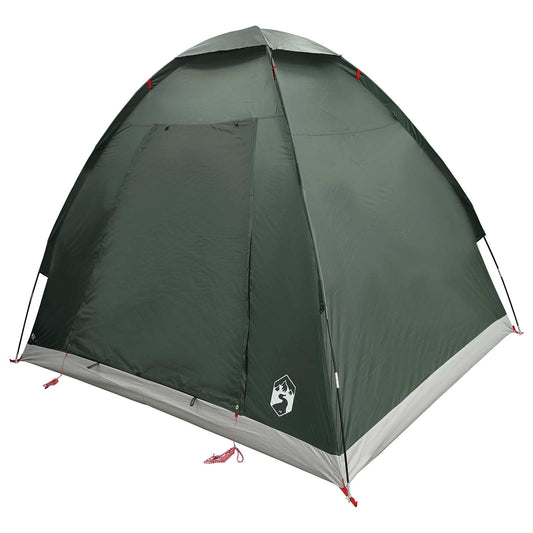 Tienda De Camping Con Techo Verde Militar 190 X 140 X 105 Cm