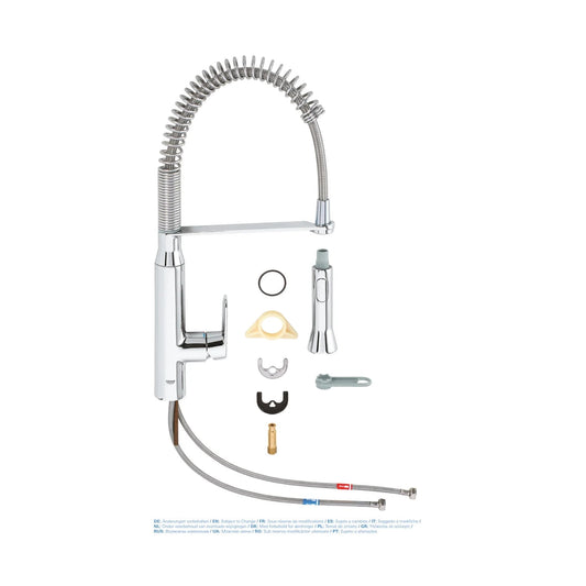 Grifo de cocina Grohe K7 alta monomando 1 jet