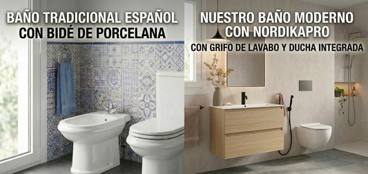 ¿Bidet tradicional o ducha de mano? Descubre la mejor opción | NordikaPro