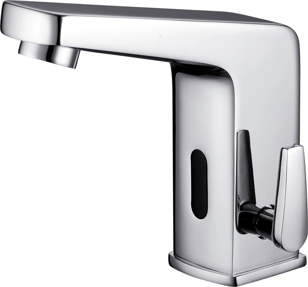 Grifo de lavabo alto electrónico Stillo S2 cromo con sensor y aireador