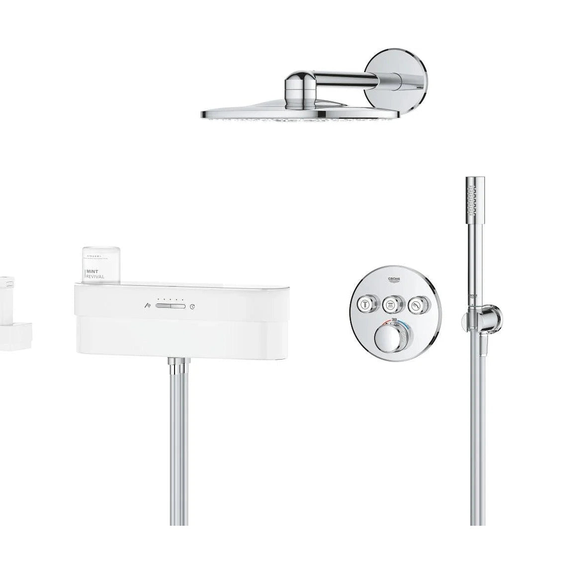 Columna de grifería para baño/ducha termostático Grohe