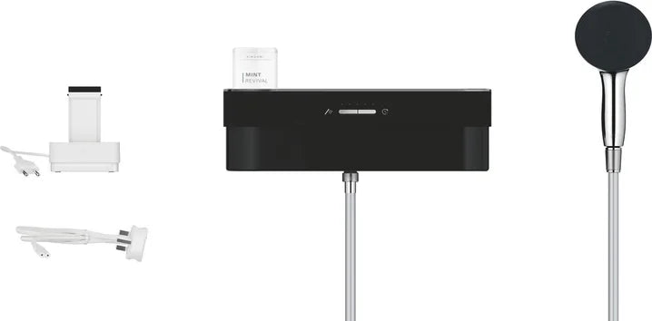 Ducha Grohe Purefoam monomando pulsador