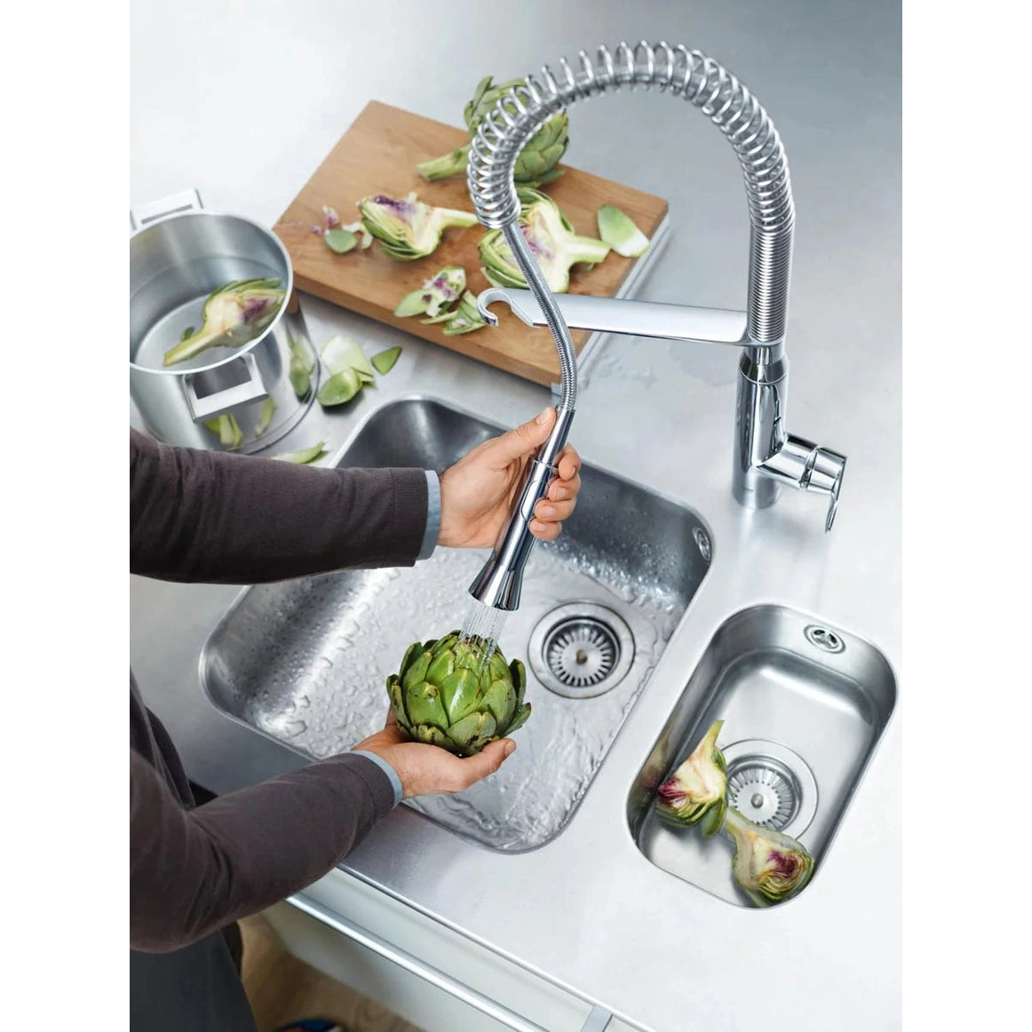 Grifo de cocina Grohe K7 alta monomando