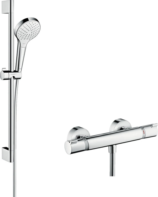 Ducha Hansgrohe Croma select s term - Blanco/cromo