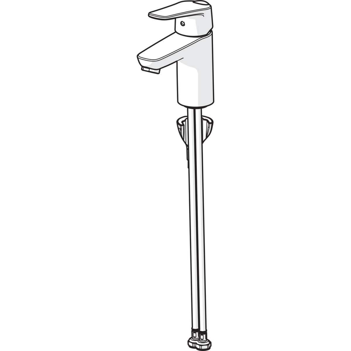 Oras Vega 1810FG basin tap - with eco button
