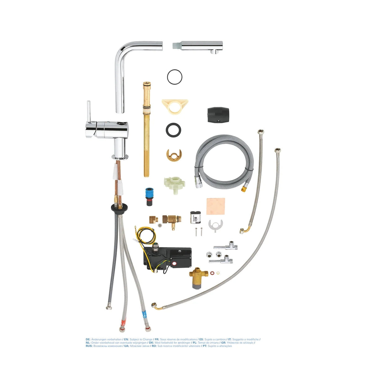 Grifo de cocina Grohe Minta touch extra alta