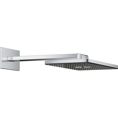 Rociador de ducha rectangular Grohe rainshower aqua - Negro/cromo