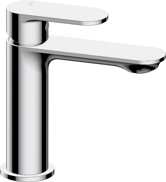 Grifo de lavabo medio Stillo Aura Evo cromo con aireador