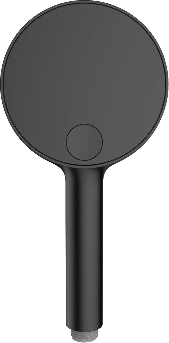 Columna de grifería para ducha monomando Stillo Hades negro rociador mural 2 vías Ø250mm maneral de 3 funciones moleteado