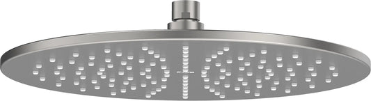 Rociador de ducha redondo Roca rainsense montaje - Apariencia acero inoxidable
