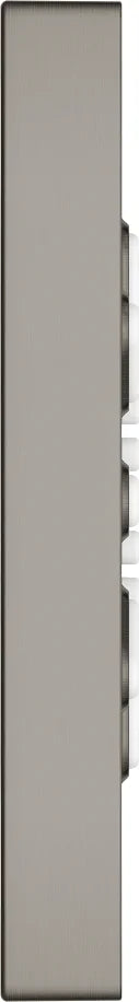 Rociador de ducha cuadrado Grohe rainshower aqua - Grafito cepillado