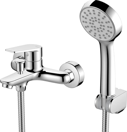 Grifería de baño ducha de 2 agujeros monomando Stillo Hera cromo
