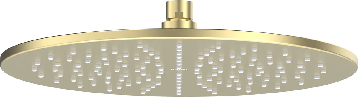 Rociador de ducha redondo Roca rainsense montaje - Oro cepillado