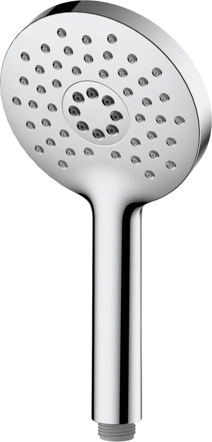 Columna de grifería para ducha monomando Stillo Hades cromo rociador mural 2 vías Ø250mm maneral de 3 funciones con repisa