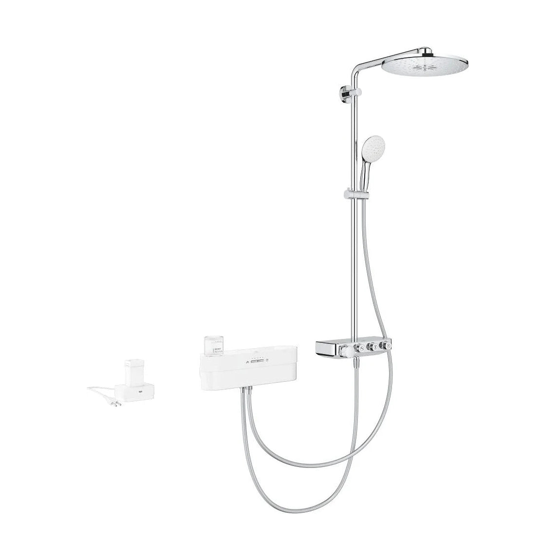 Columna de grifería para ducha termostático Grohe - Cromo