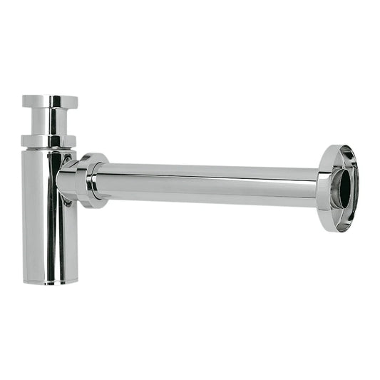 Sifón botella horizontal Jimten lavabo/bidet 1 1/4" cromo Ø32mm S-411