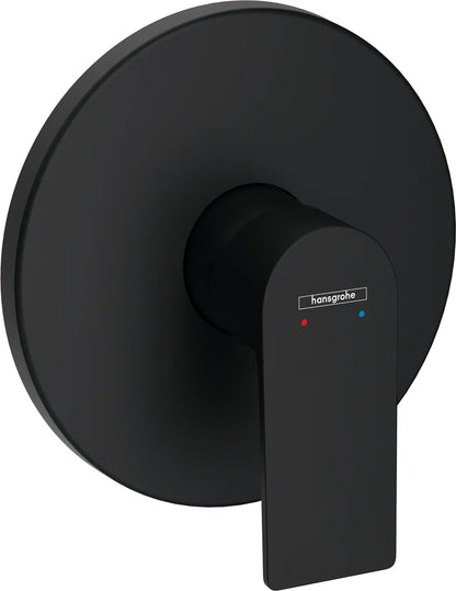 Ducha Hansgrohe Rebris e monomando - Negro Mate