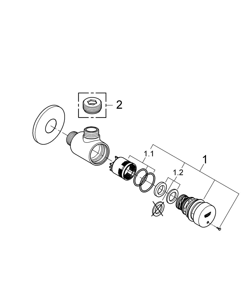 Ducha Grohe Euroeco cosmopolitan se