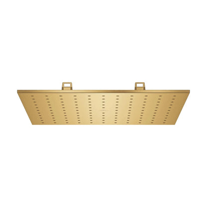 Rociador de ducha cuadrado grohe rainshower aqua tiles - Oro Cepillado