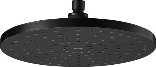 Rociador de ducha redondo Roca rainsense gran caudal - Negro mate