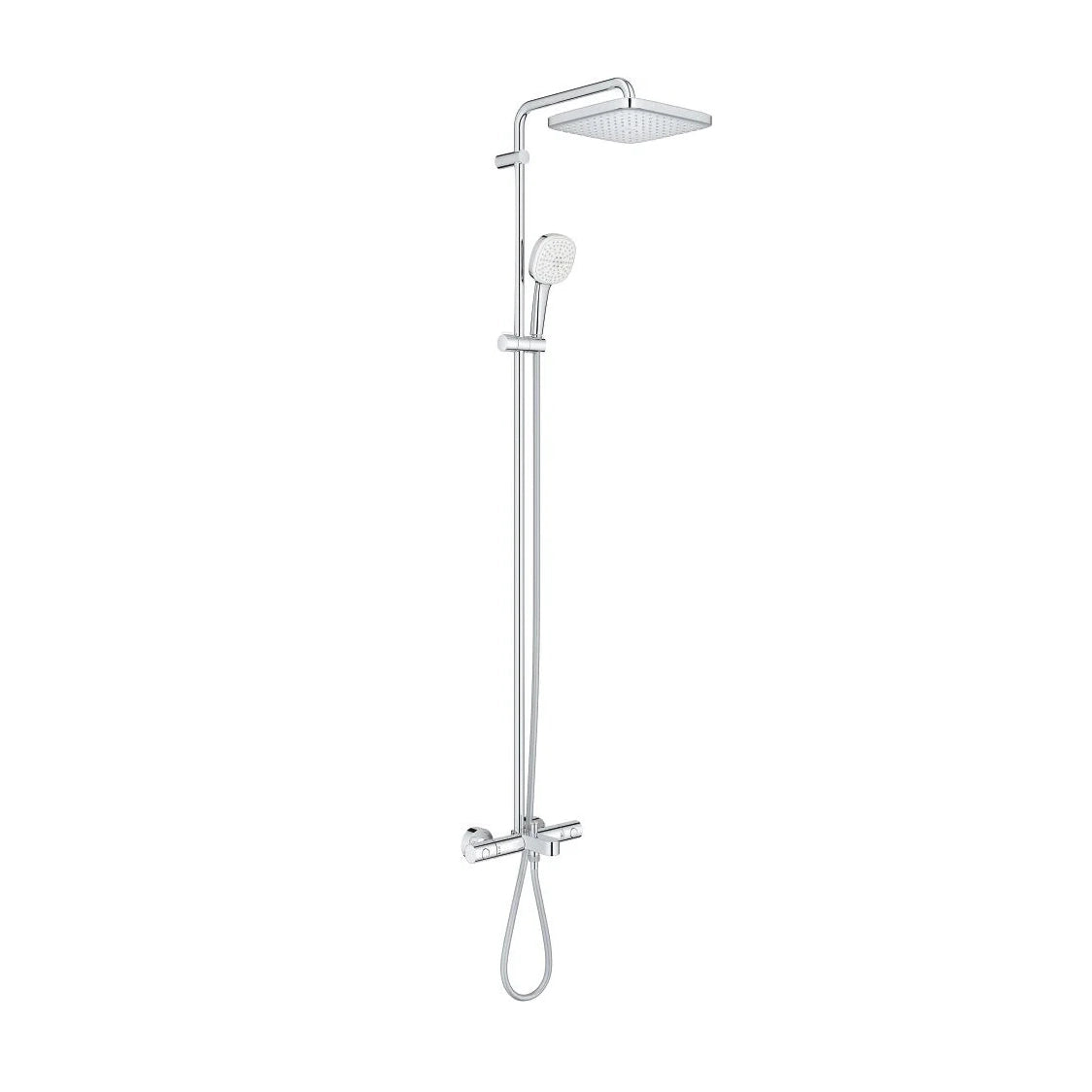 Columna de grifería para ducha termostático Grohe - Cromo