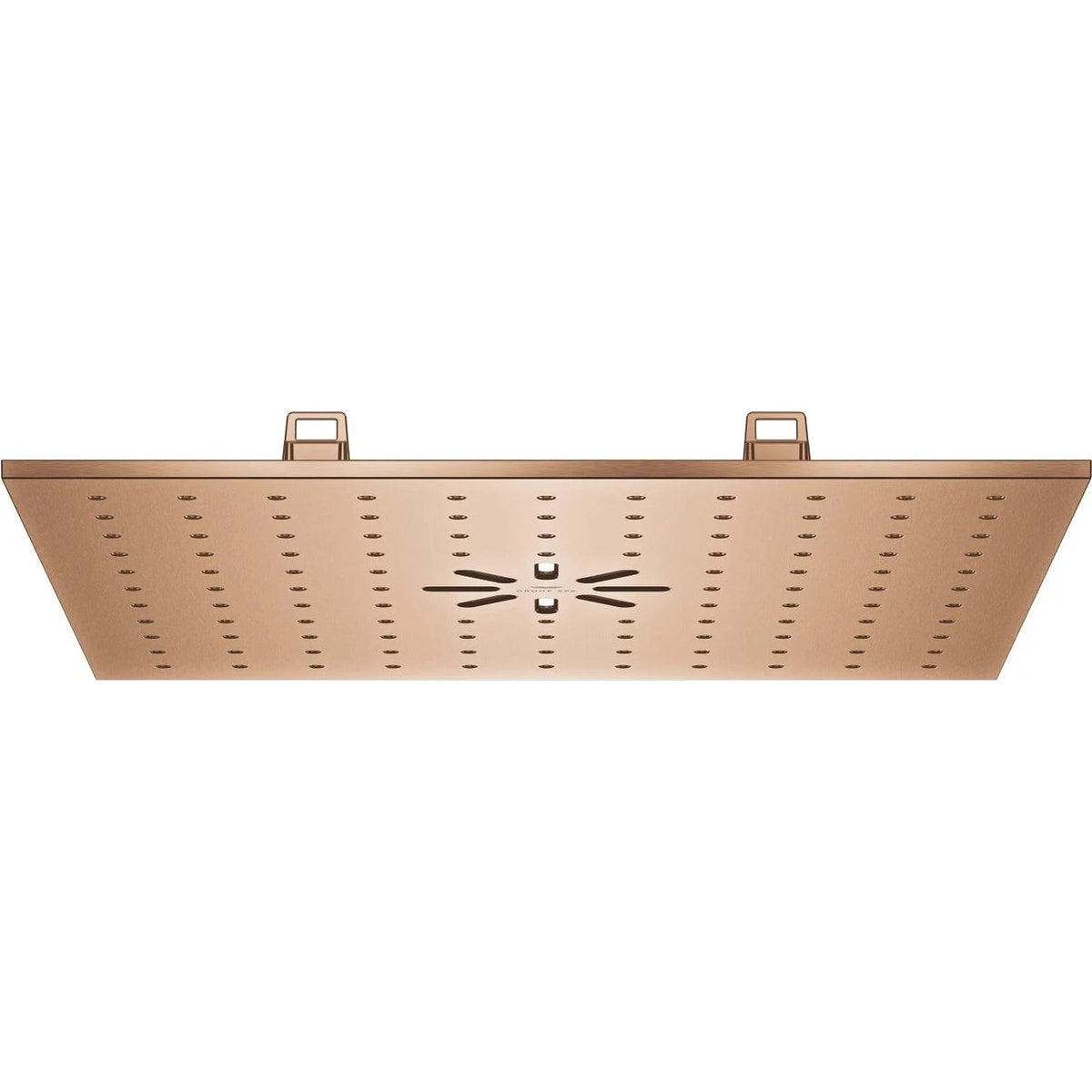 Rociador de ducha cuadrado grohe rainshower aqua duo - Cobre Cepillado