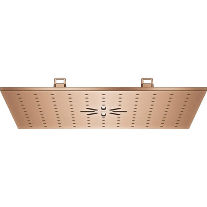 Rociador de ducha cuadrado grohe rainshower aqua duo - Cobre Cepillado