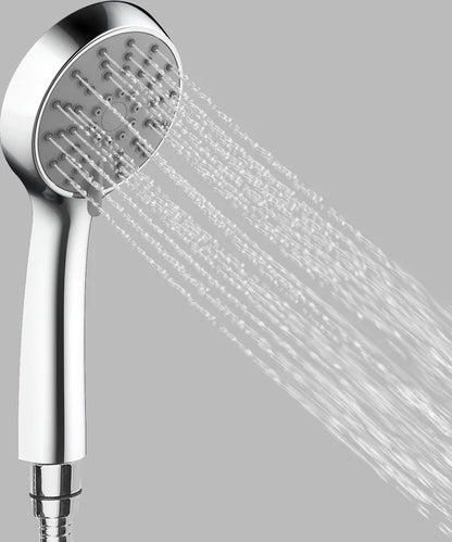 Columna de grifería para ducha monomando Stillo Hera cromo rociador mural 2 vías Ø248mm maneral de 3 funciones