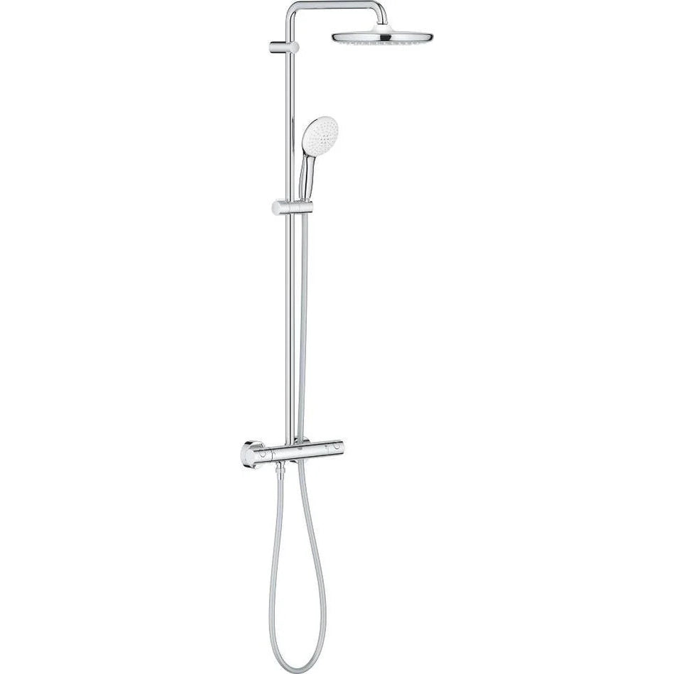 Columna de grifería para ducha termostático Grohe - Cromo
