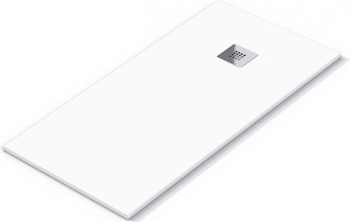 Plato de ducha resina Stillo Confort 120x90cm, blanco