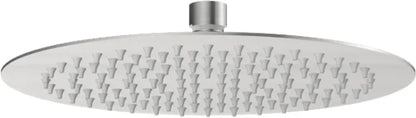 Columna de grifería para ducha termostático Stillo Zeus apariencia acero inoxidable rociador mural 2 vías Ø250mm