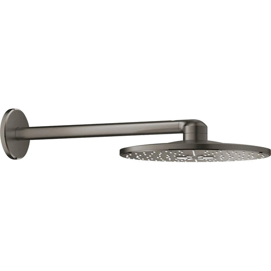 Rociador de ducha redondo Grohe rainshower smartactive - Grafito cepillado