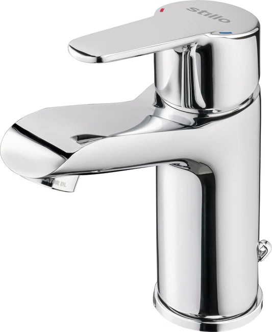 Grifo de lavabo alto Stillo Kyra cromo con aireador