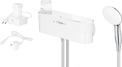 Ducha Grohe Purefoam monomando pulsador