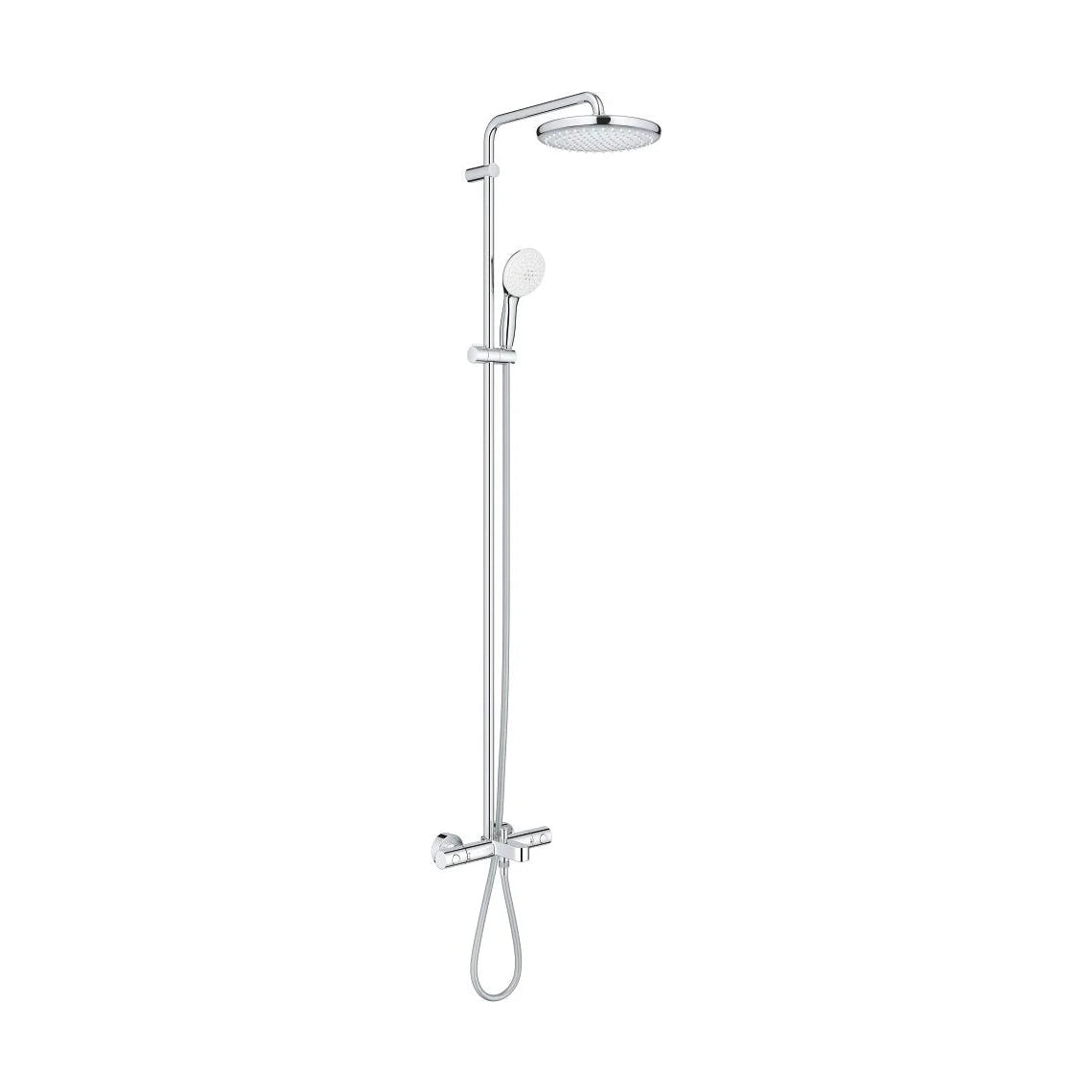 Columna de grifería para ducha termostático Grohe - Cromo