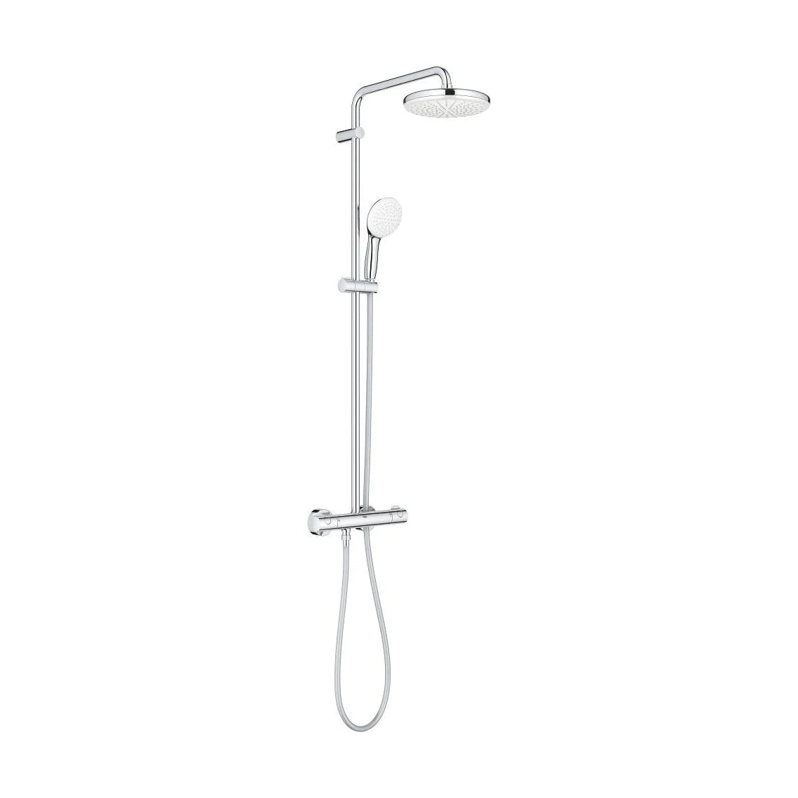 Columna de grifería para ducha termostático Grohe - Cromo