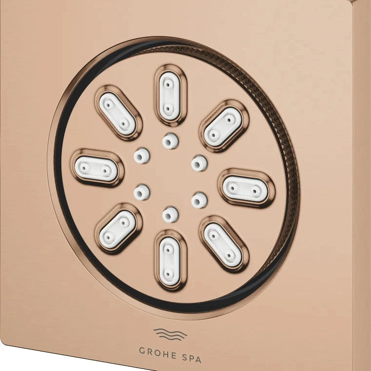 Rociador de ducha cuadrado grohe rainshower aqua