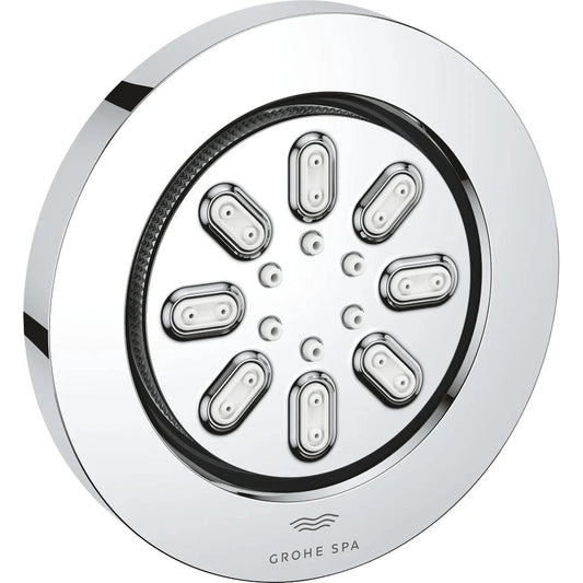 Rociador de ducha redondo grohe rainshower aqua - Cromo