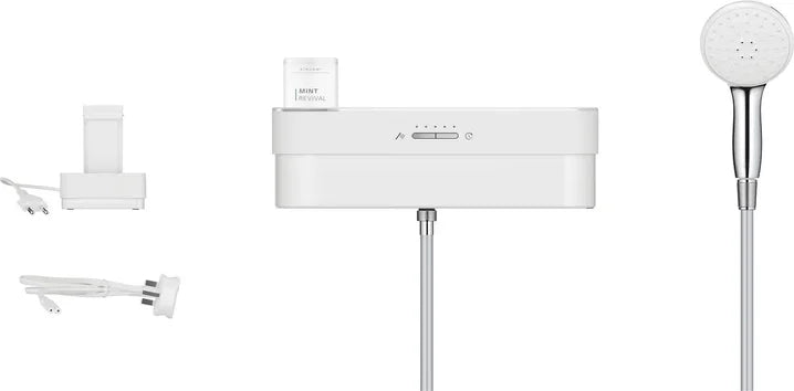 Ducha Grohe Purefoam monomando pulsador